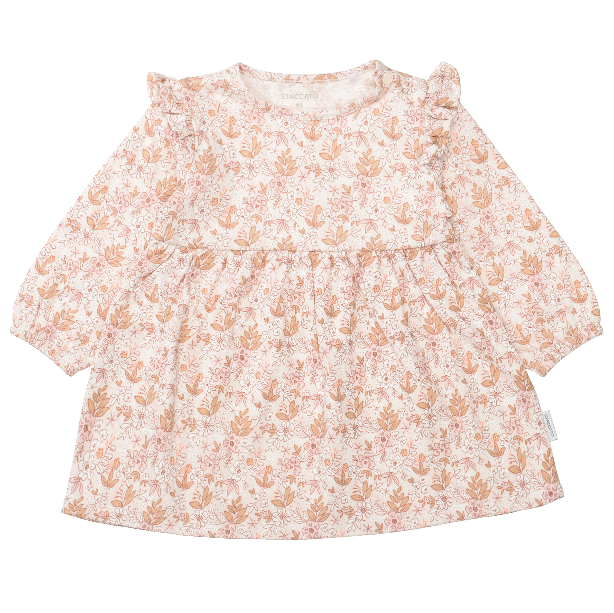 Kleider, STACCATO, Pink – Besonderheit: aus 95% Baumwolle