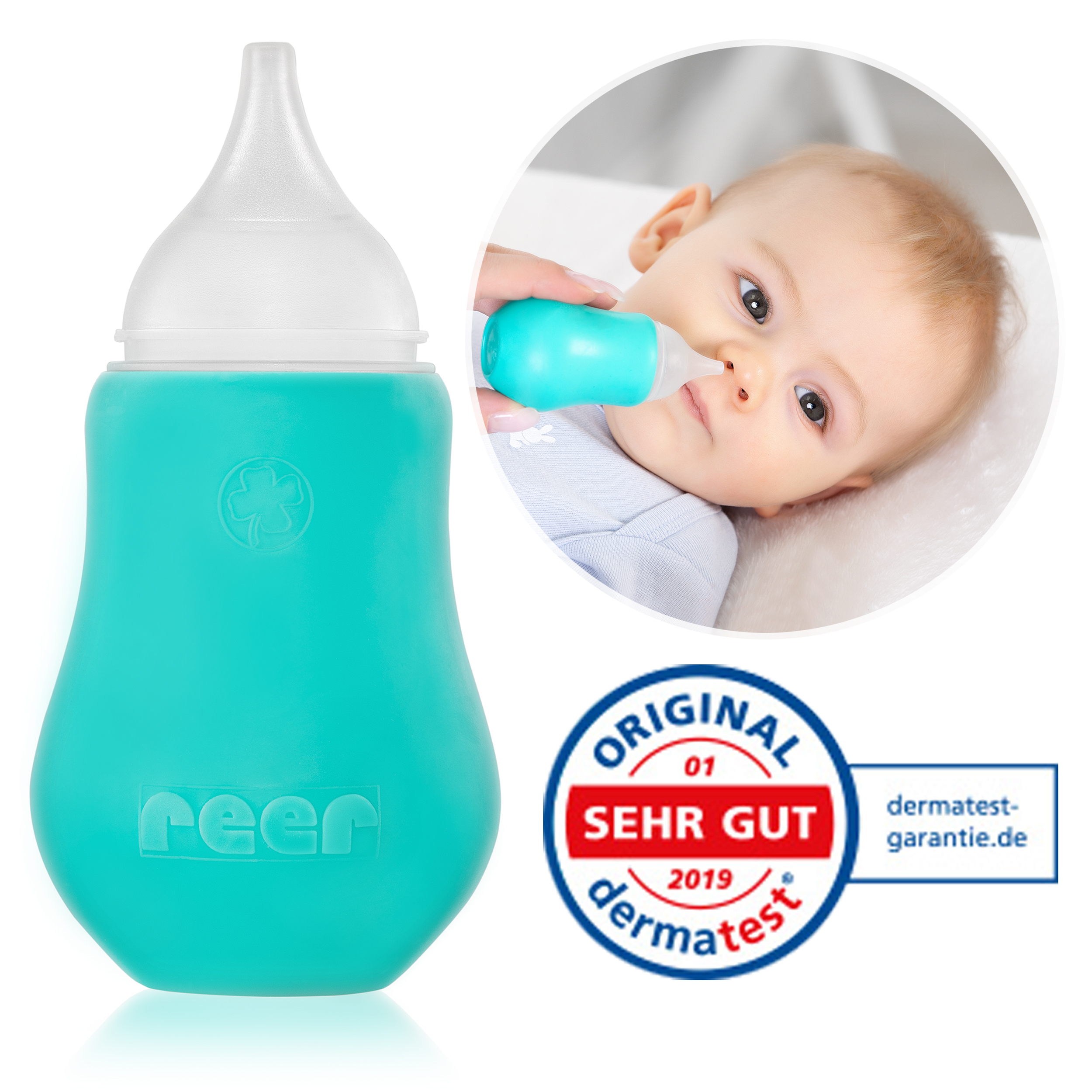 Nasensauger, reer, Blau – Besonderheit: zur Entfernung von Nasensekret