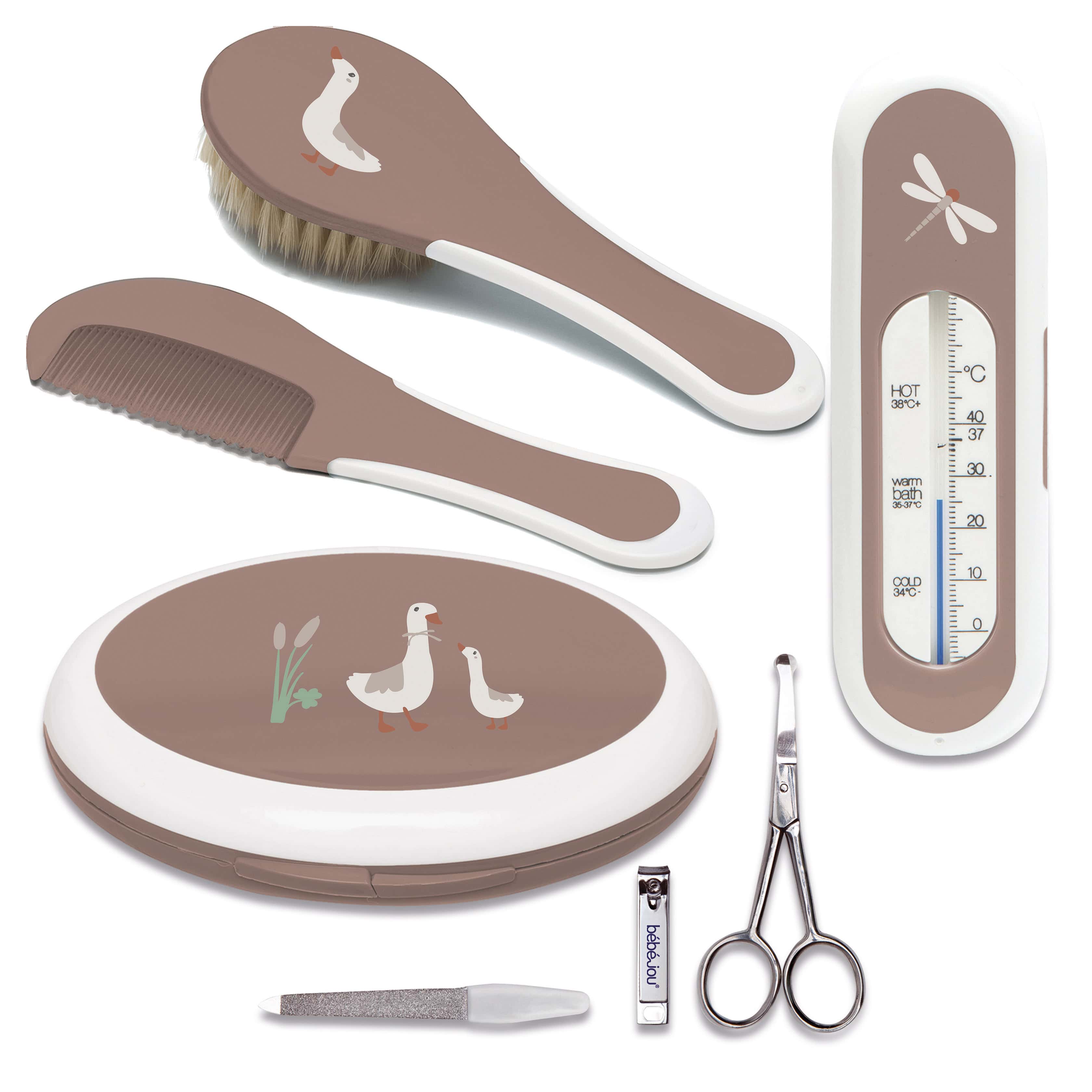 Babypflege-Sets, bébé-jou, Braun – Produktansicht