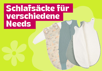 Schlafsäcke für verschiedene Needs!