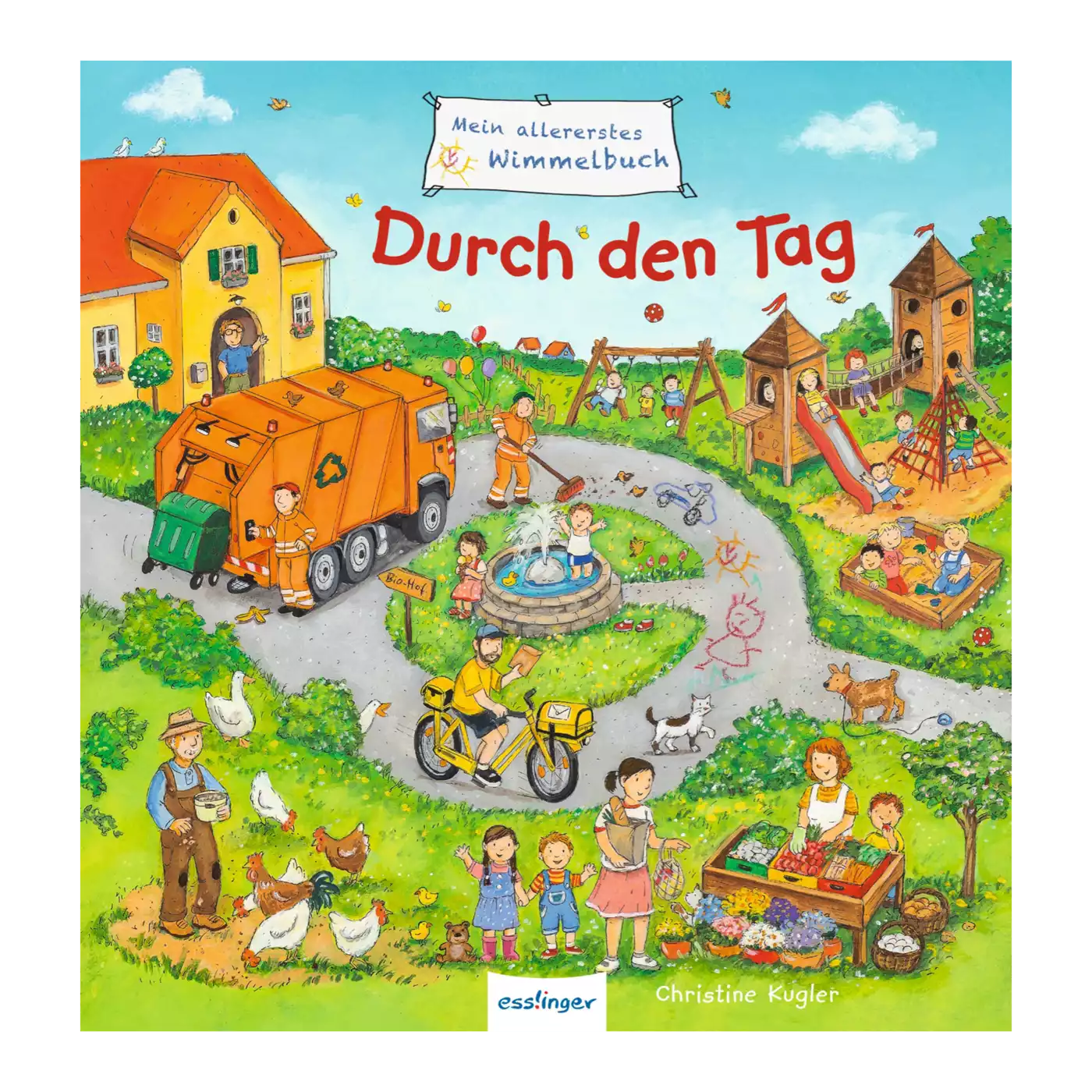 Mein allererstes Wimmelbuch - Durch den Tag ess!inger 2000569401988 3