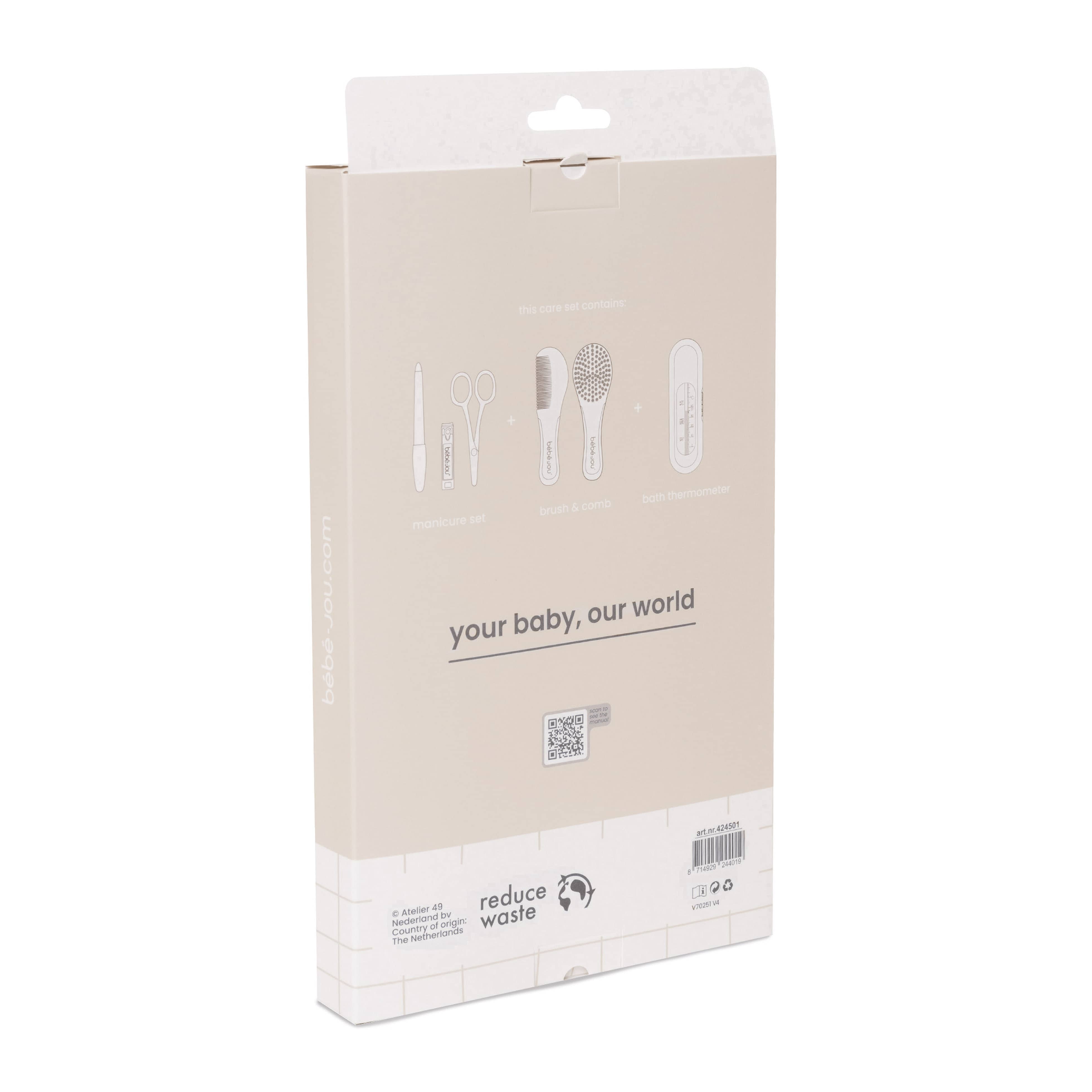 Babypflege-Sets, bébé-jou, Braun – Produktansicht