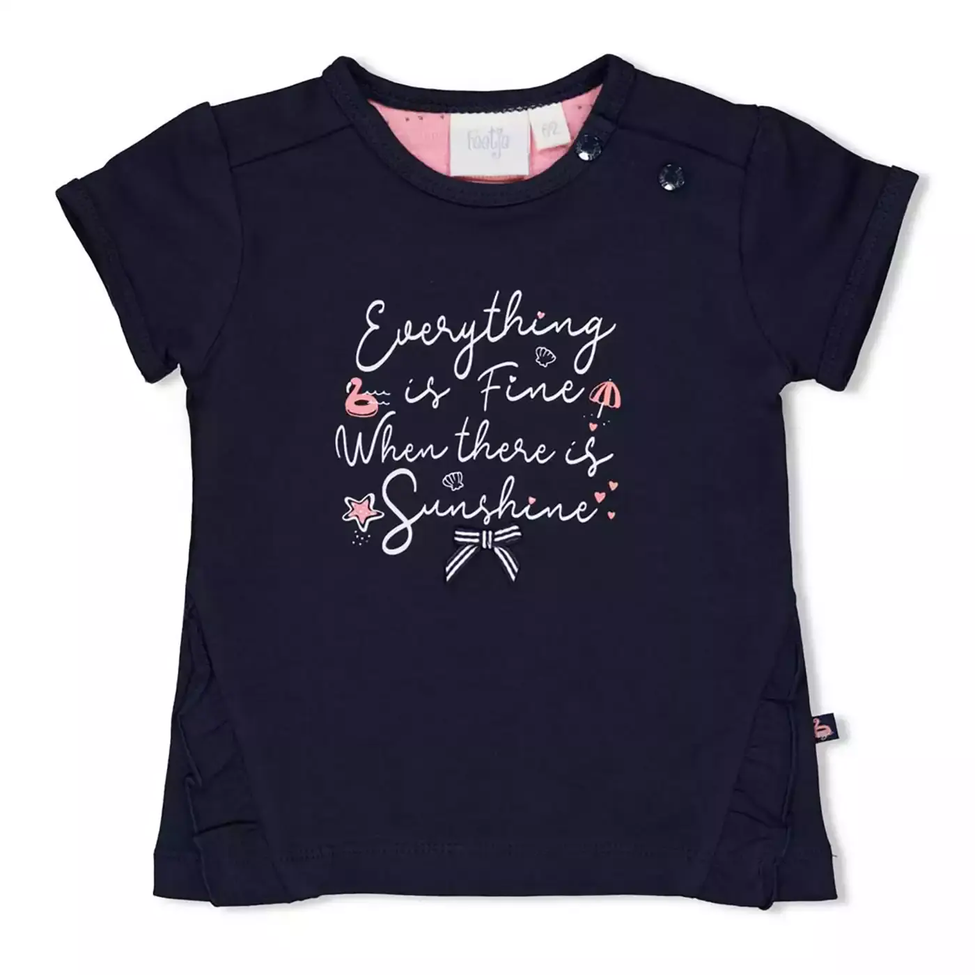 T-Shirt "Everything" Seaside FEETJE Blau Dunkelblau M2006579906208 1