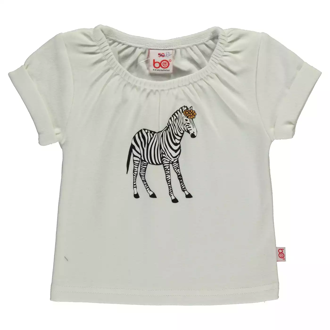 T-Shirt Zebra B.O. WirbelWind Weiß 2005575380104 3