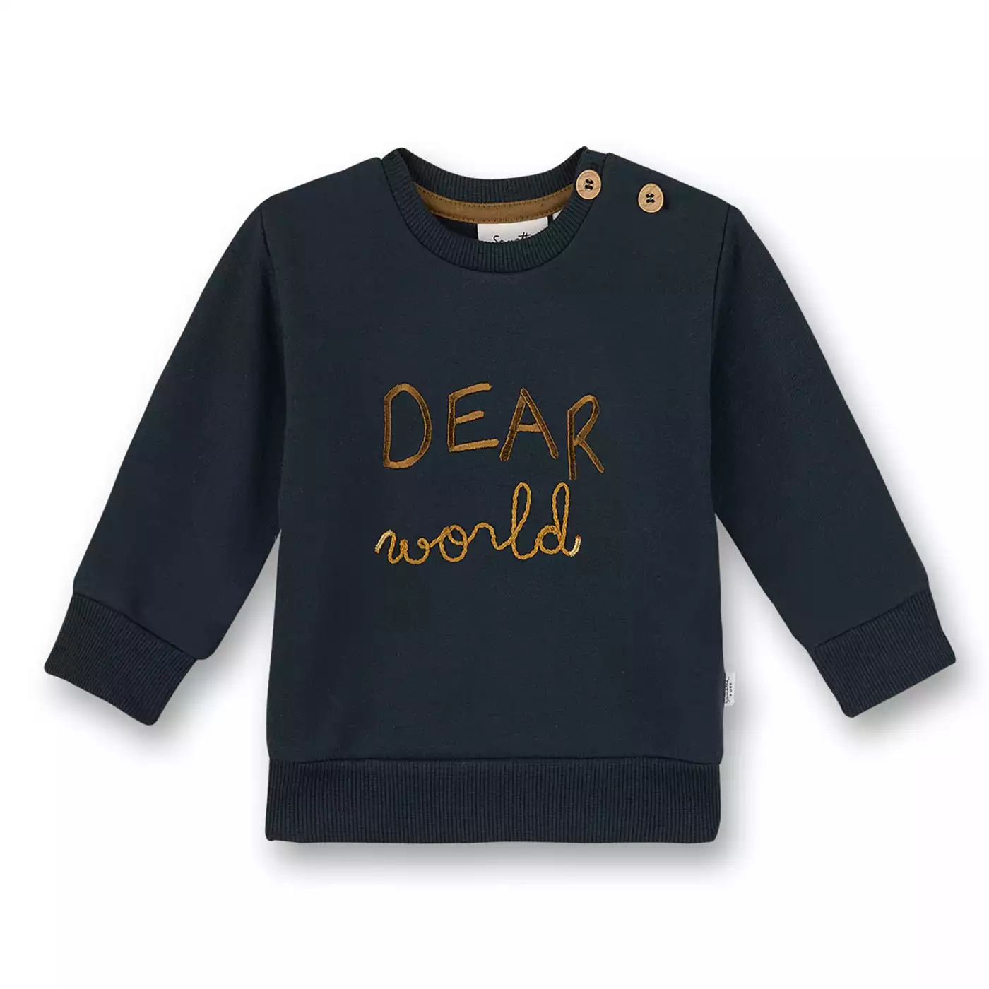 Sweatshirt Pure Dear World Sanetta Dunkelblau 2004580722305 1