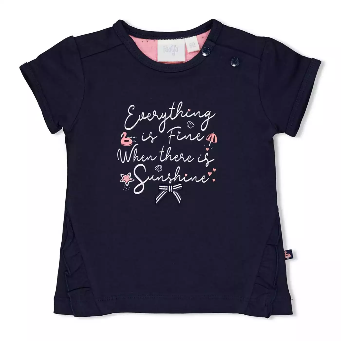 T-Shirt "Everything" Seaside FEETJE Blau Dunkelblau M2006579906208 3