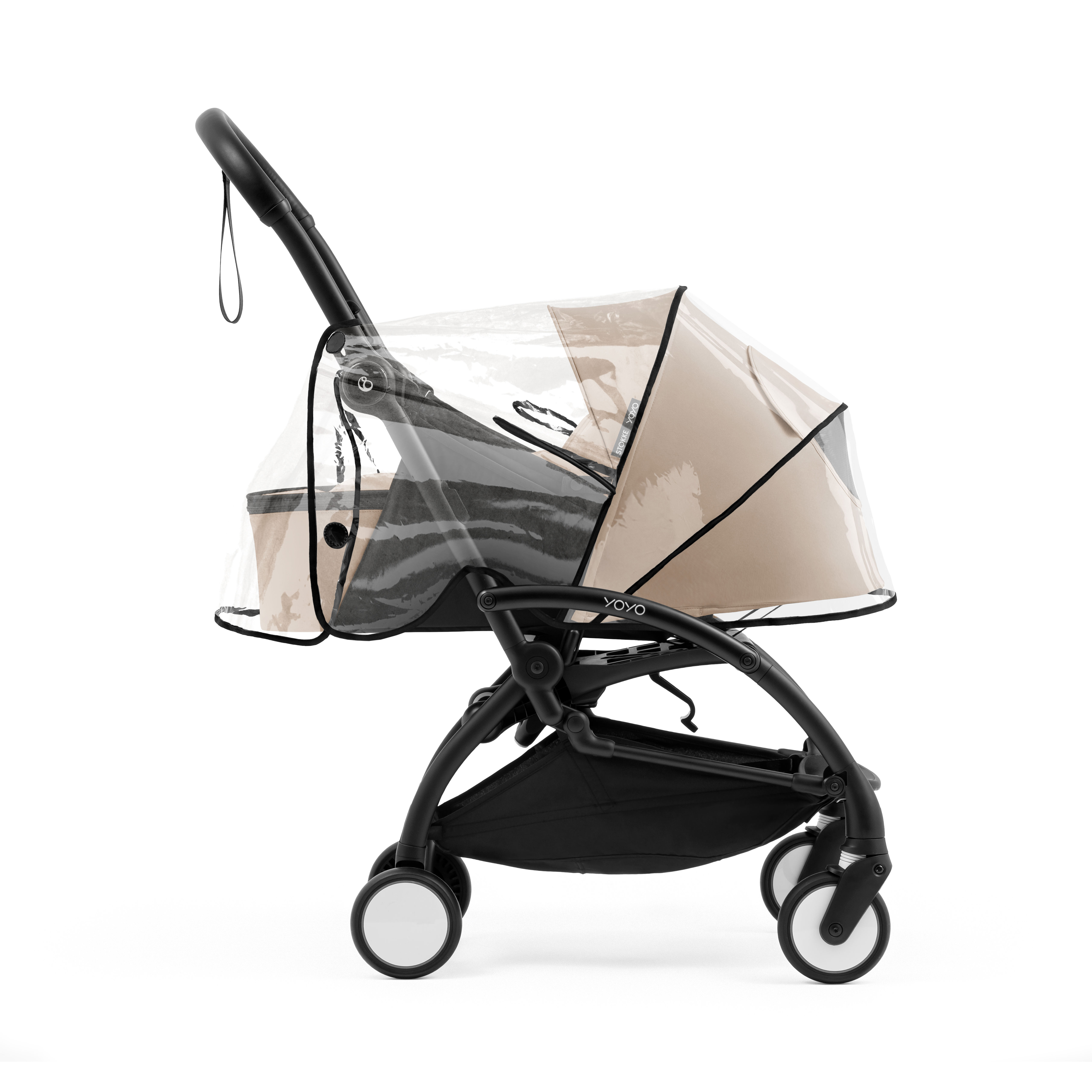 Regen- & Kälteschutz, STOKKE, Transparent – Besonderheit: perfekt geeignet für das separat erhältliche YOYO⁵ Neugeborenen Pack