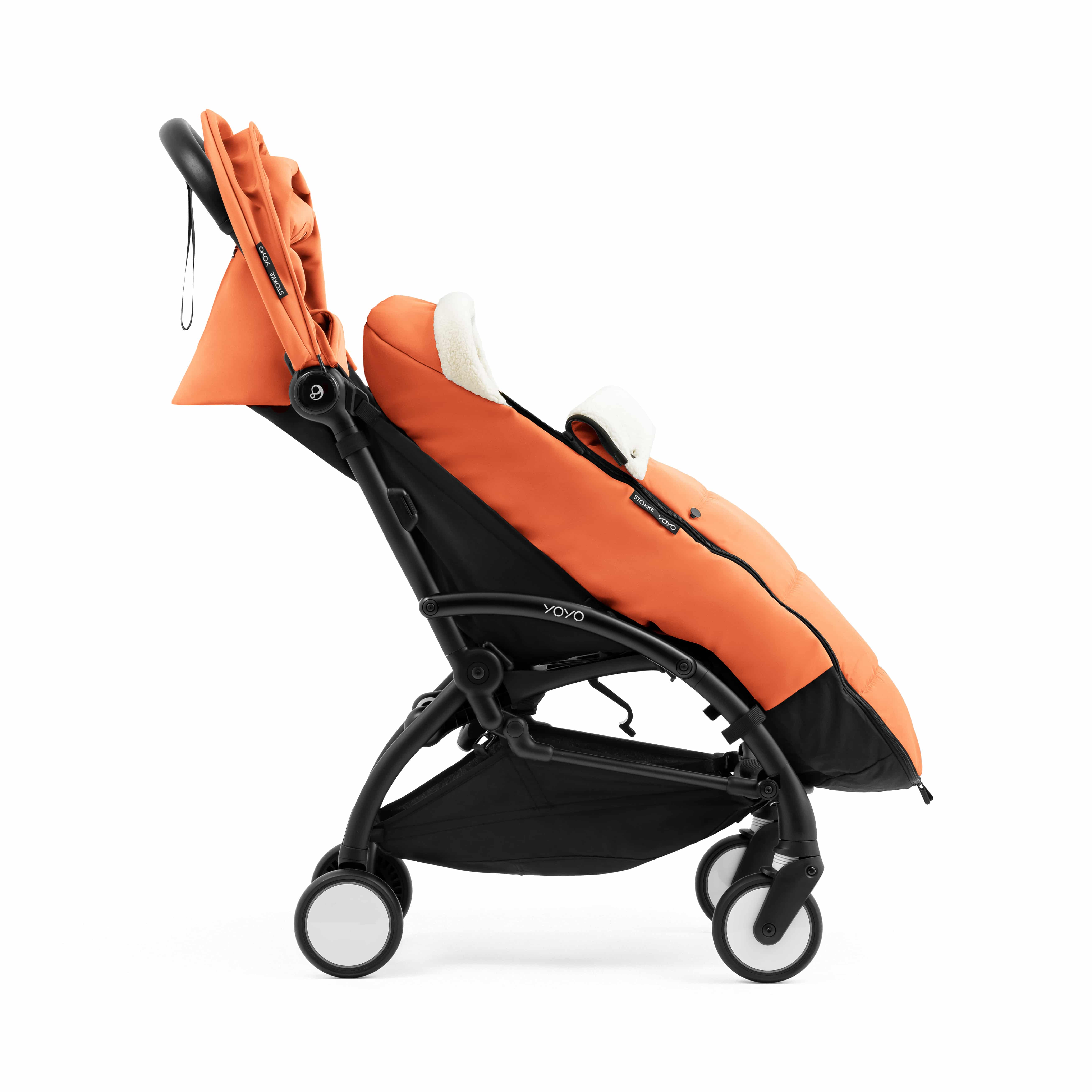 Fußsäcke & Decken, STOKKE, Orange – Produktansicht