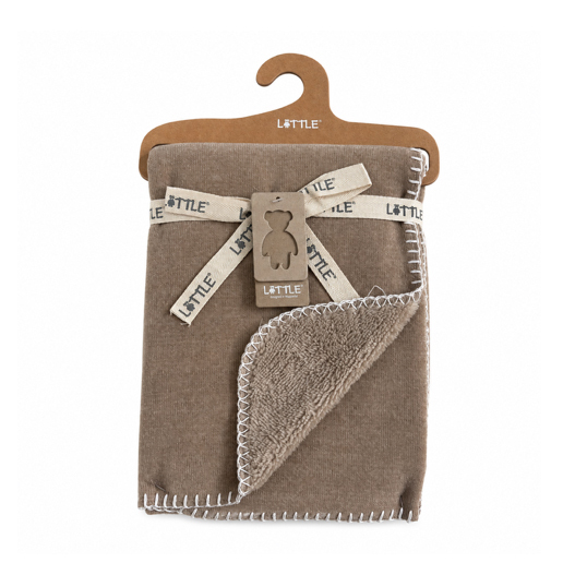 Kuscheldecken, LITTLE, Beige – Besonderheit: weicher, flauschiger Stoff