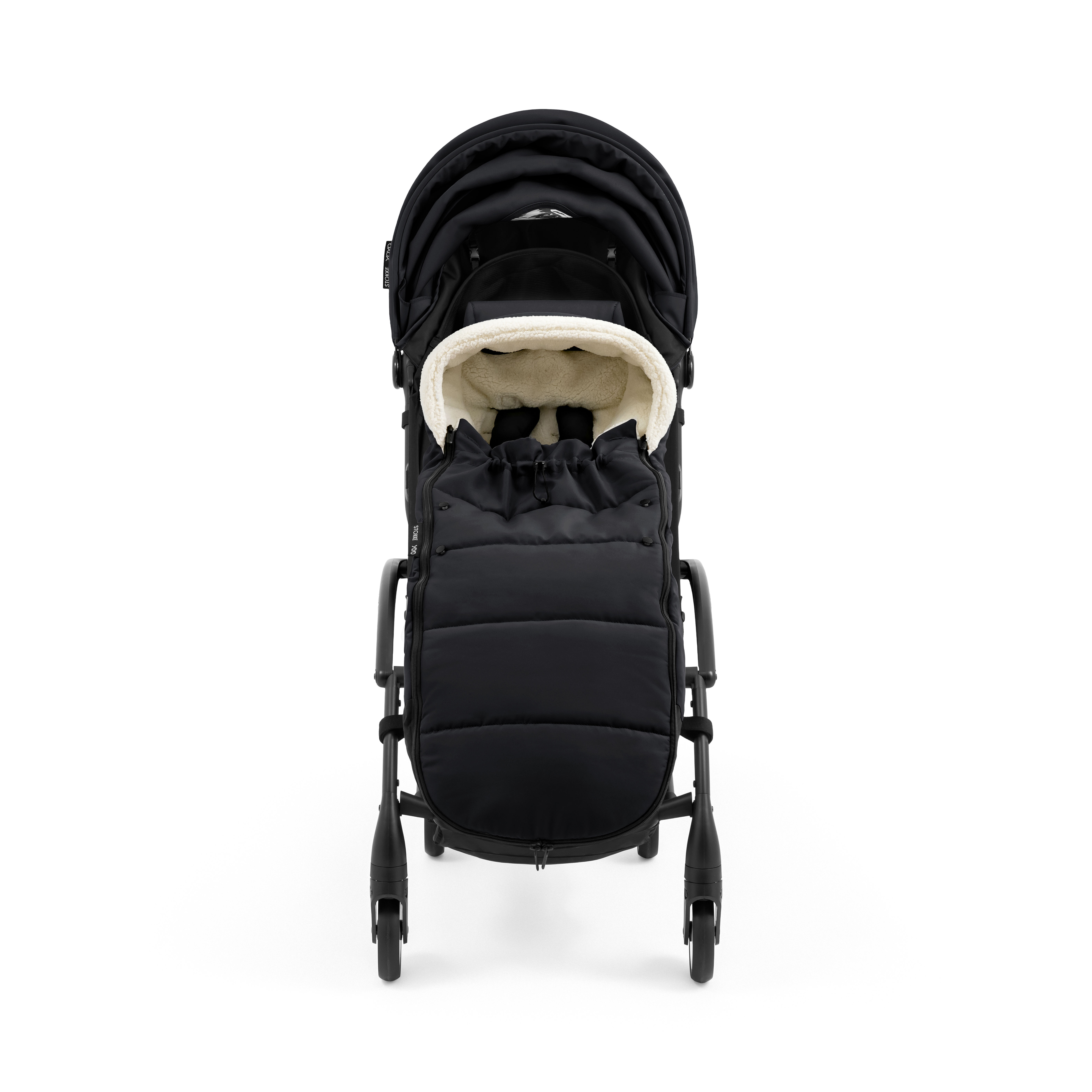 Fußsäcke & Decken, STOKKE, Schwarz – Produktansicht