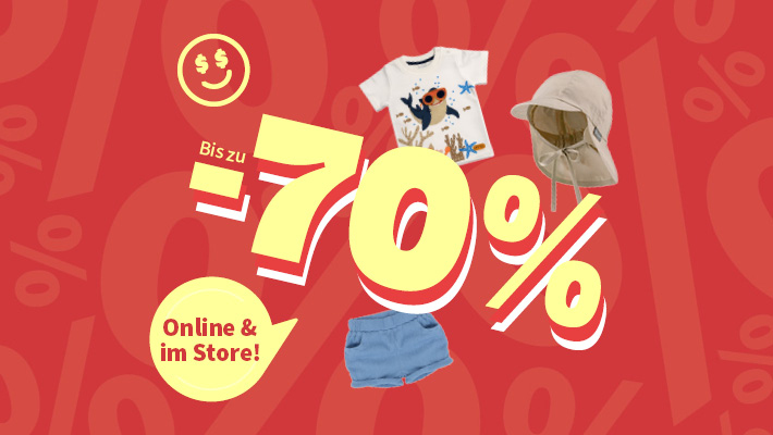 -70% im Store & online