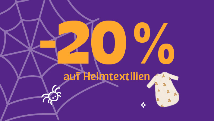-20% auf Heimtextilien