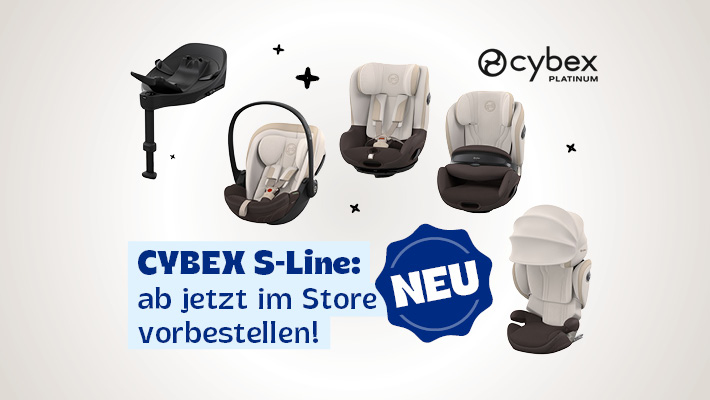 Cybex S-Line: ab jetzt im Store vorbestellen! NEU 