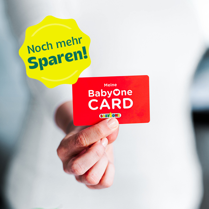 Noch mehr Sparen mit der BabyOne Card.