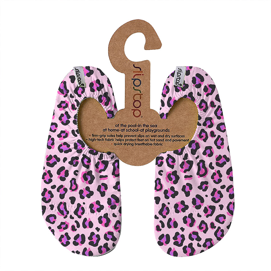 Badeschuhe, slipstop, Pink – Besonderheit: Sohle aus 13% Baumwolle