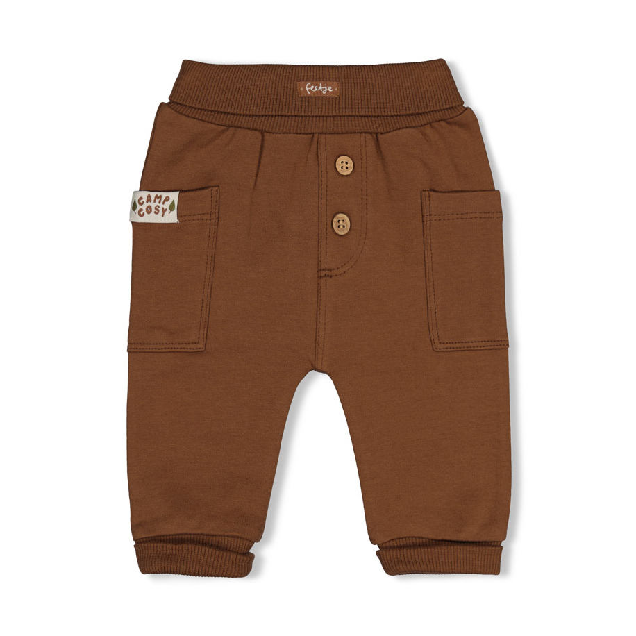 Jogginghosen, FEETJE, Braun – Produktansicht
