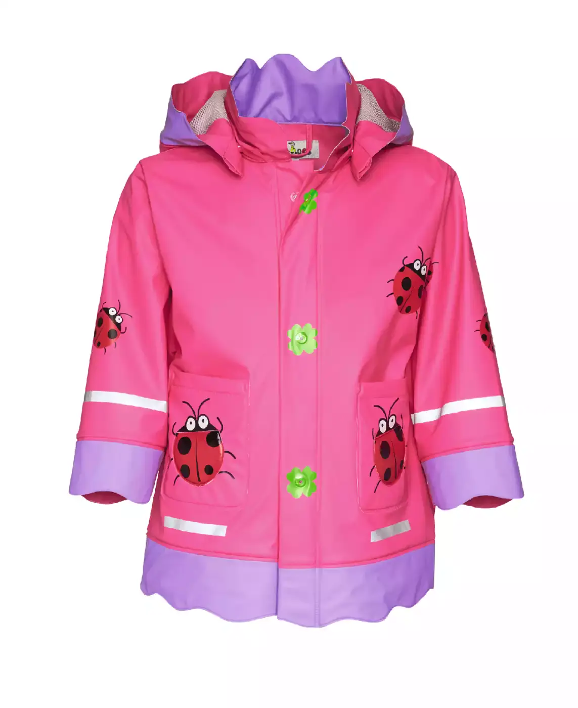 Regen-Mantel Glückskäfer Playshoes Pink Rosa M2008547273800 3