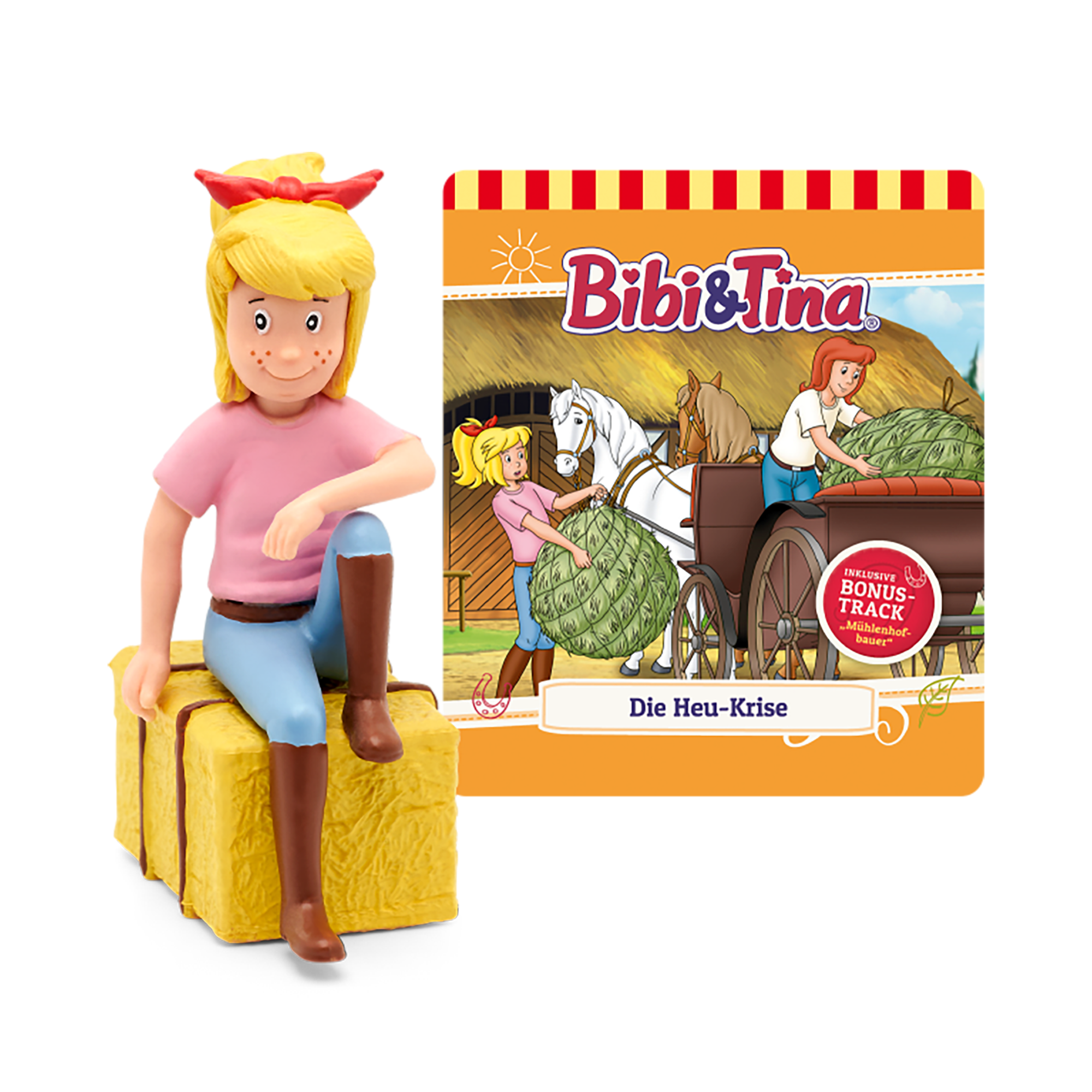 bibi und tina spielzeug müller tonies Bibi & Tina – Die Heu-Krise | in Gelb | BabyOne