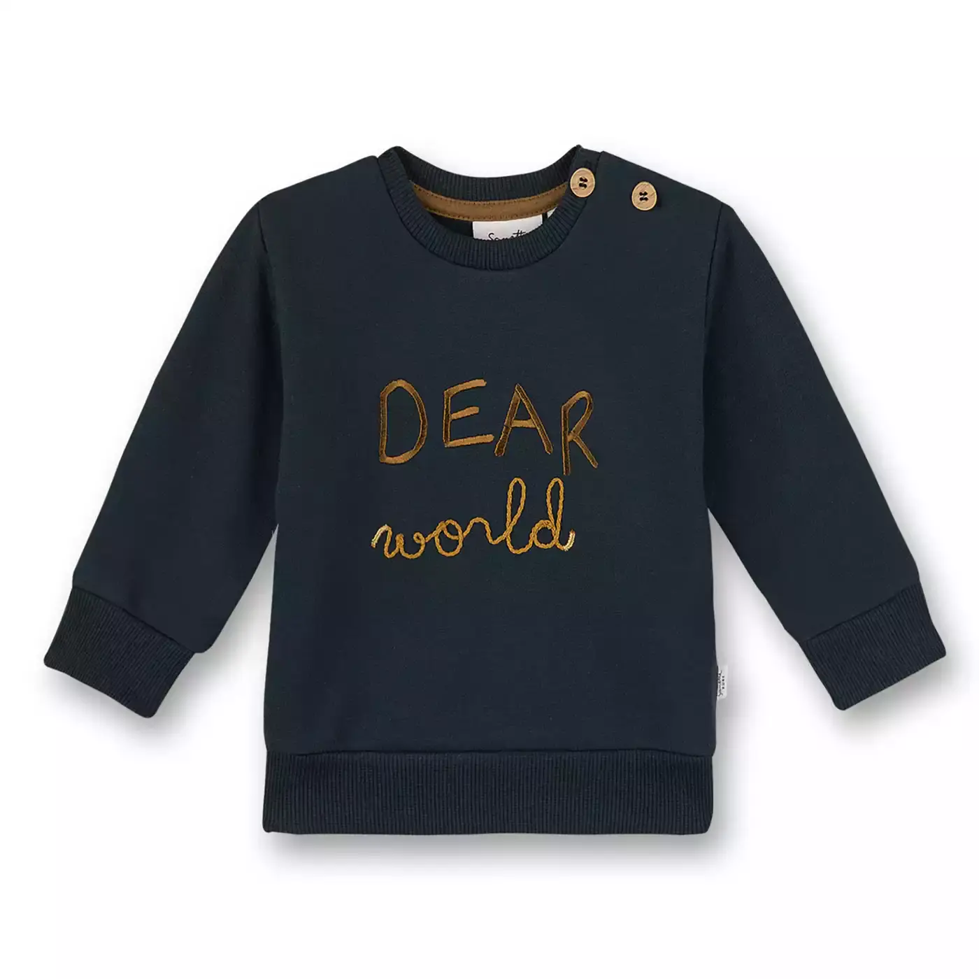 Sweatshirt Pure Dear World Sanetta Dunkelblau 2004580722305 3