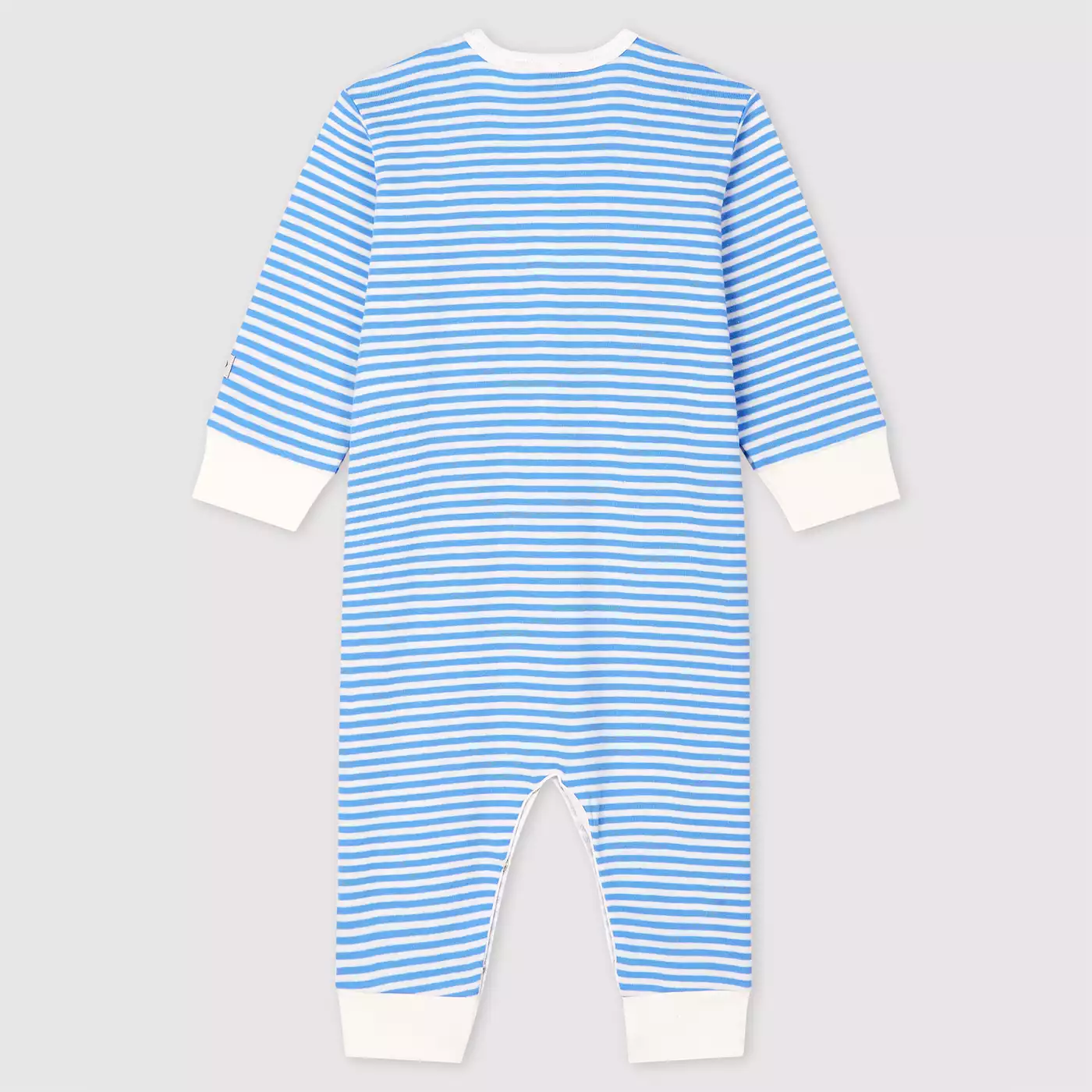 Schlafanzug PETIT BATEAU Weiß Blau M2061580126908 5