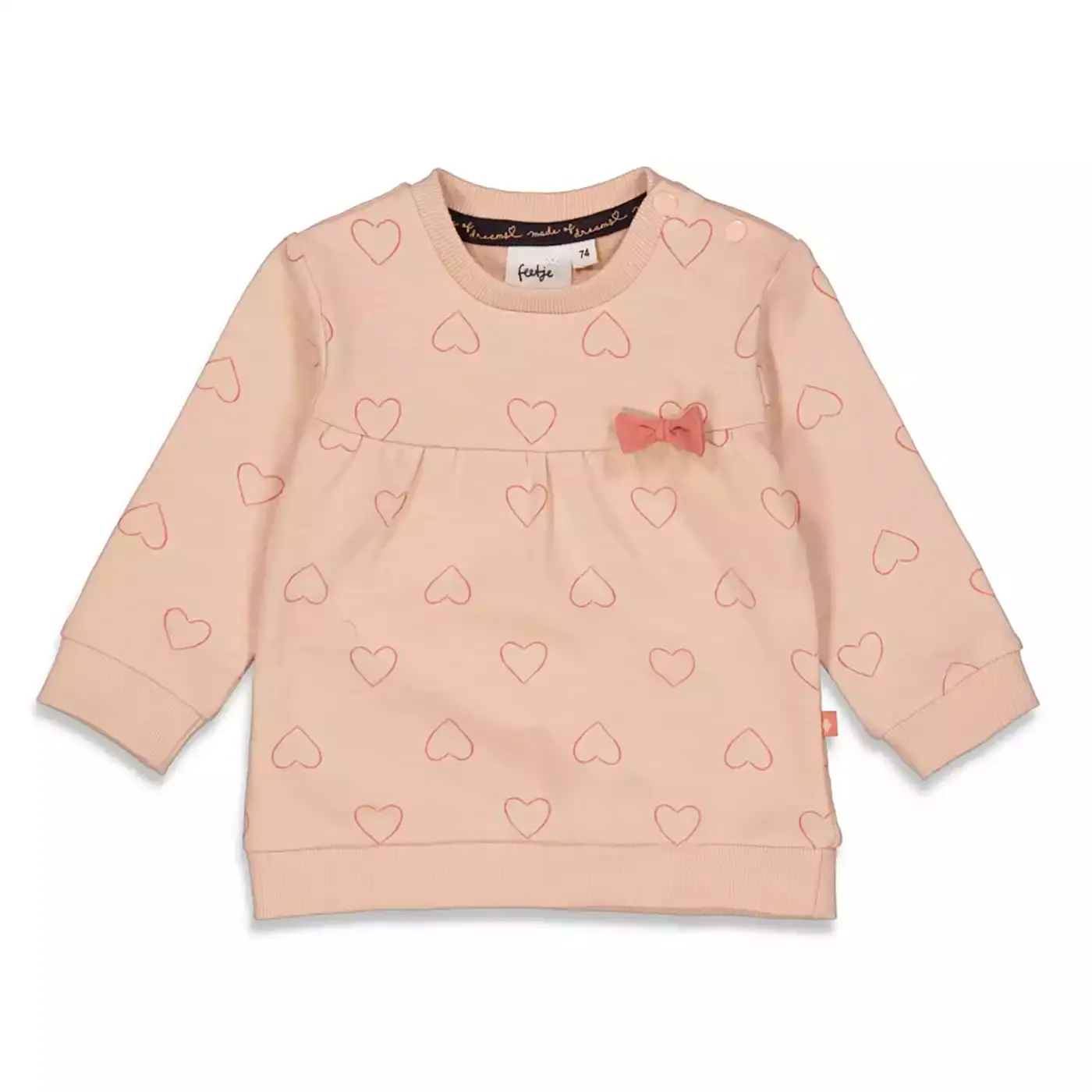 Sweatshirt Hearts FEETJE Pink Rosa M2006580921108 1